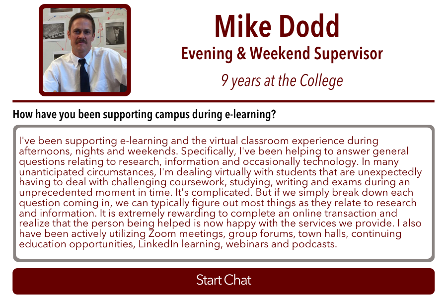 Mike-Dodd Behind the Chat Box: Mike Dodd