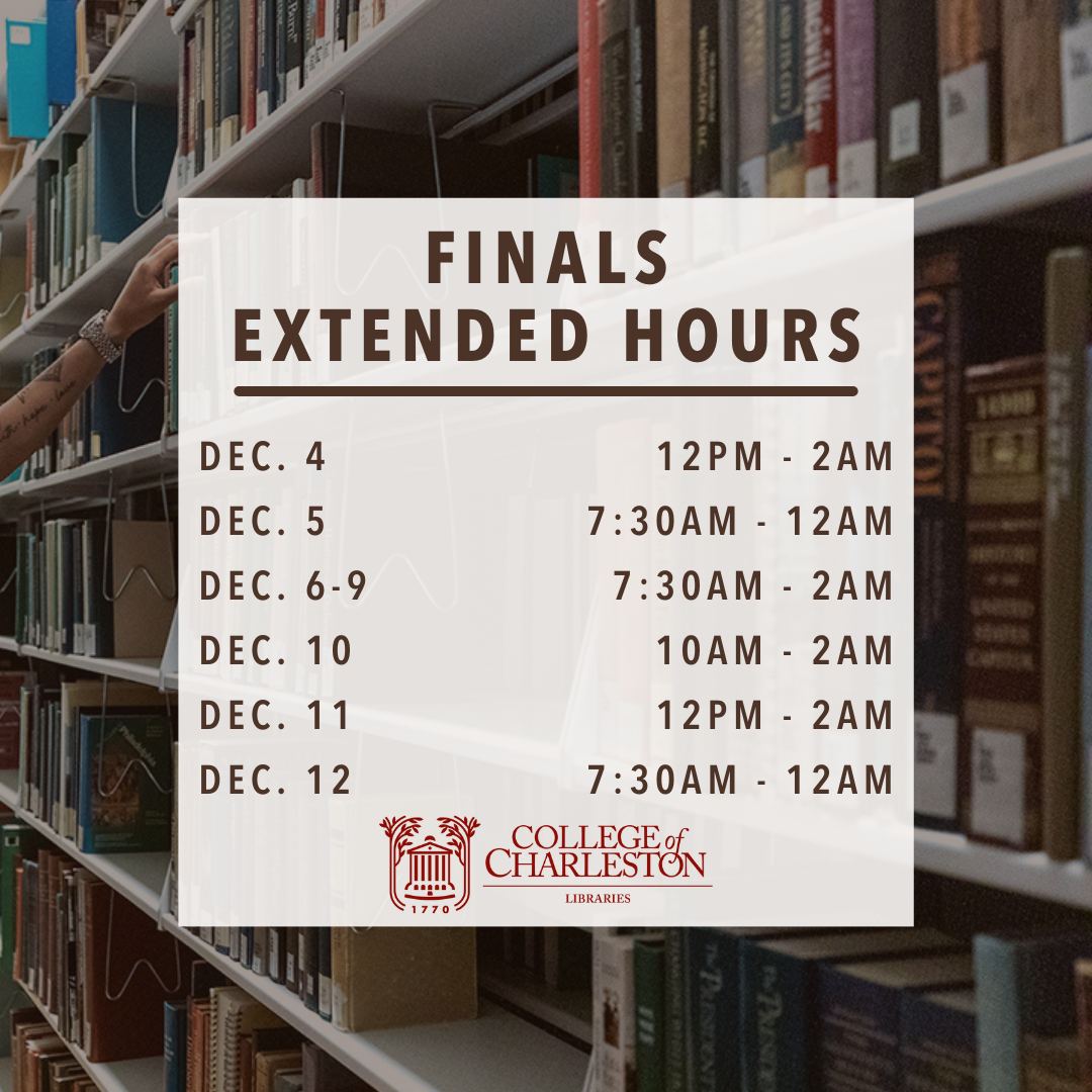 FINALS EXTENDED HOURS