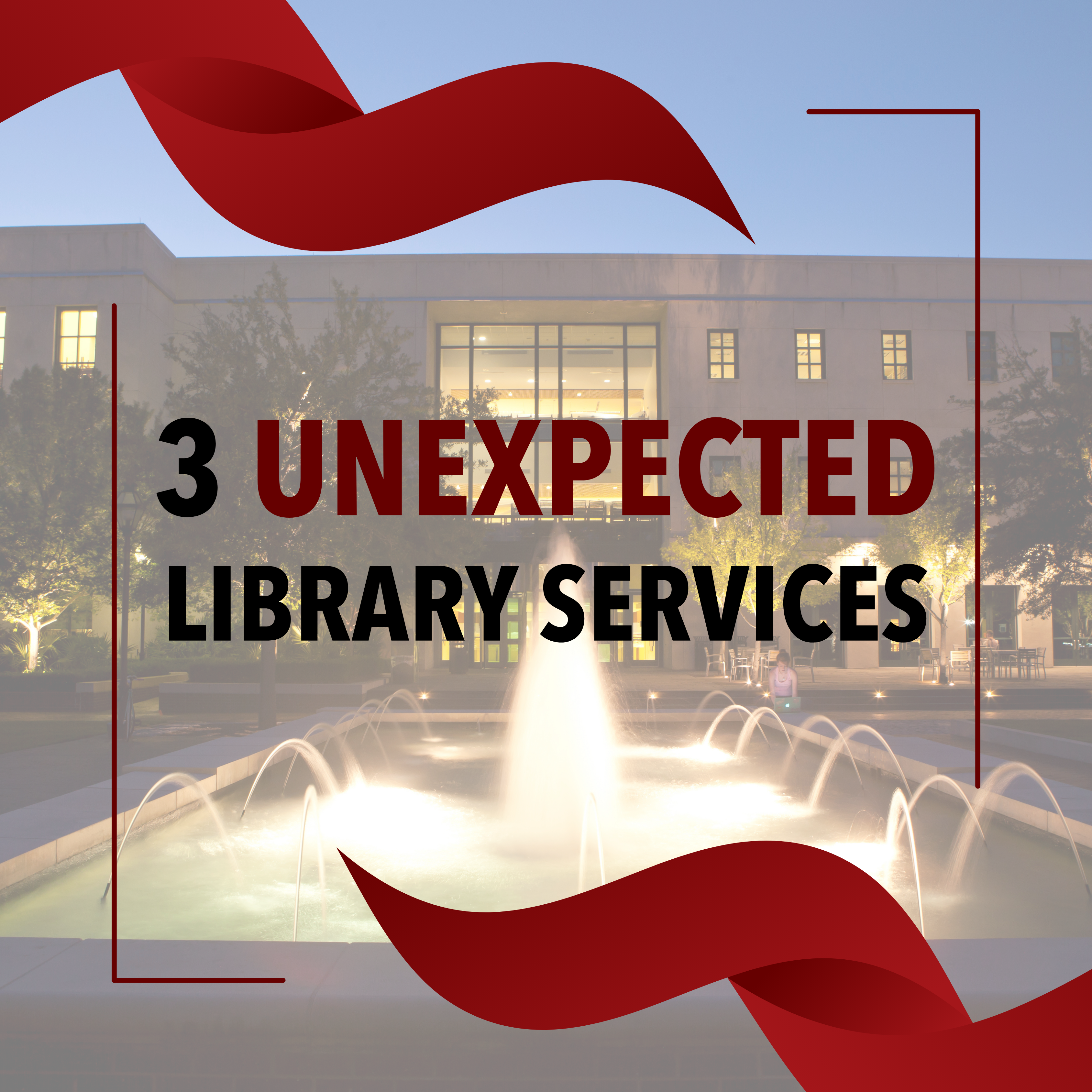 3 unexpected library services